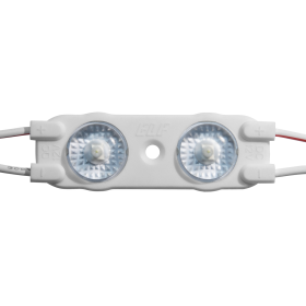 Модуль светодиодный ELF VIVO-2019, 2SMD диод 2835, с линзой, 12В, IP67,  холодный белый