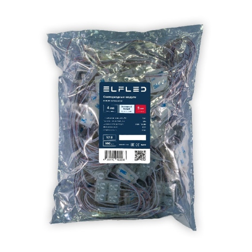 Модуль светодиодный ELFLED NOVA 4, холодный белый