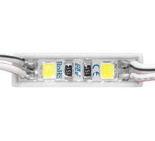 Модуль светодиодный ELF Ultra, 2SMD диода 2835, 0.24Вт, 120гр.,12В,  IP65, белый