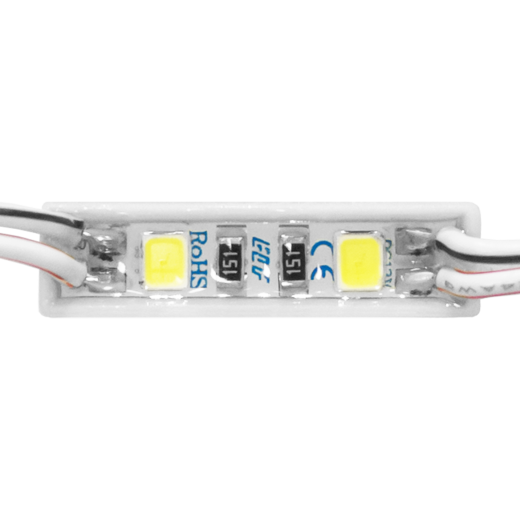 Модуль светодиодный ELF Ultra, 2SMD диода 2835, 0.24Вт, 120гр.,12В,  IP65, белый