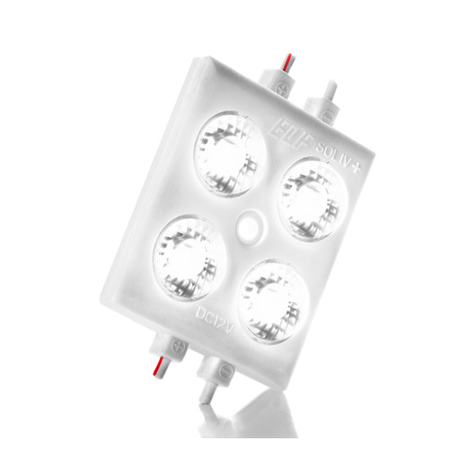 Модуль светодиодный ELF SOL+, 4SMD диод 2835, белый