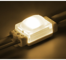 Модуль светодиодный ELF SOL+DOT, 1SMD диод 2835, теплый белый