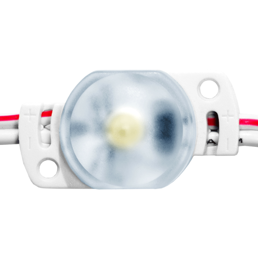 Модуль светодиодный ELF VIVO+ I, 1SMD диод 2835, с линзой, 170гр.,12В, IP 67, белый