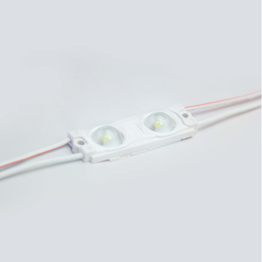 Модуль светодиодный ELF 2SMD диод 2835, с линзой, 160гр.,12В, IP 65, STD, белый