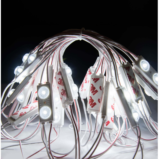 Модуль светодиодный ELF SOL+, 2SMD диод 2835, холодный белый