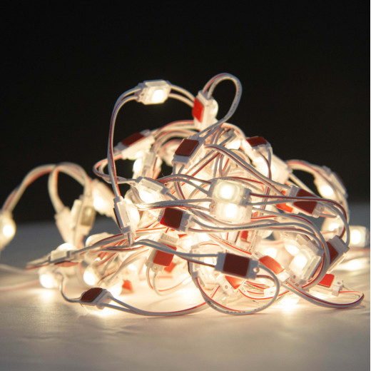 Модуль светодиодный ELF SOL+DOT, 1SMD диод 2835, теплый белый