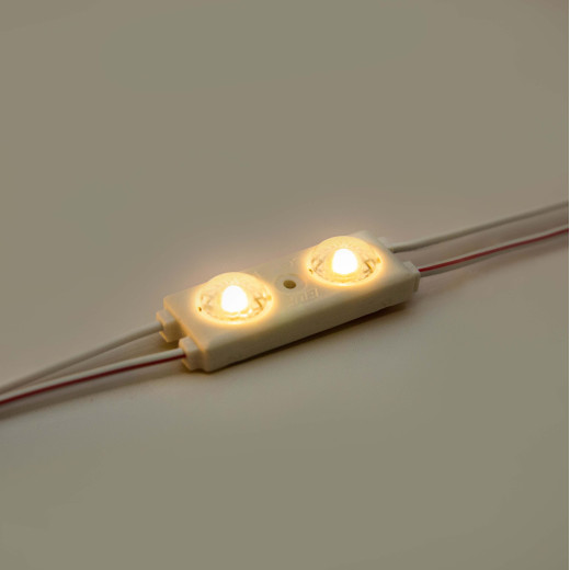 Модуль светодиодный ELF SOL+, 2SMD диод 2835, теплый белый