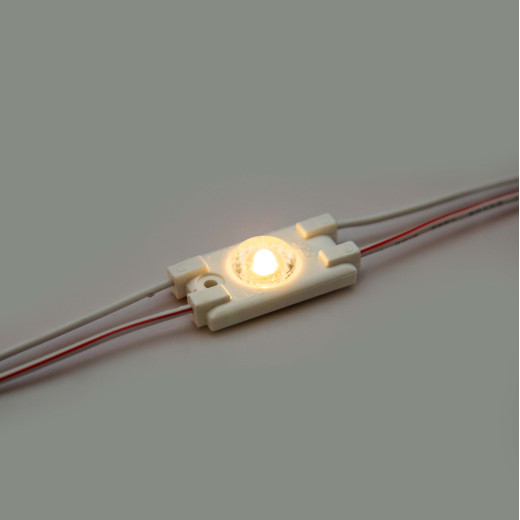 Модуль светодиодный ELF SOL+, 1SMD диод 2835, теплый белый