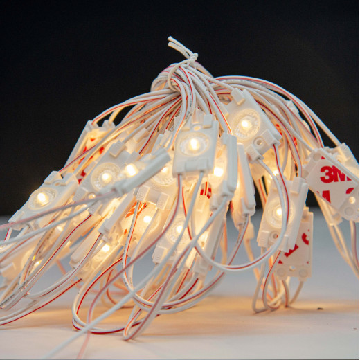 Модуль светодиодный ELF SOL+, 1SMD диод 2835, теплый белый