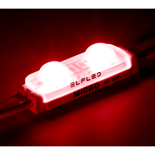 Модуль светодиодный ELFLED SOL+MICRO 2, красный
