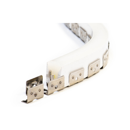 Профиль алюминиевый накладной гибкий ELF, 1000х10х10мм