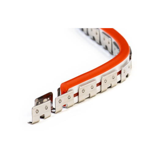 Профиль алюминиевый накладной гибкий ELF, 1000х06х12мм