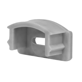 Заглушка торцевая для профиля ELF-ПН0716, с отверстием　