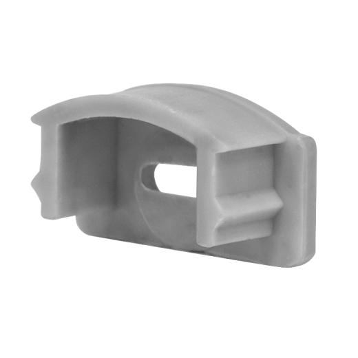 Заглушка торцевая для профиля ELF-ПН0716, с отверстием　