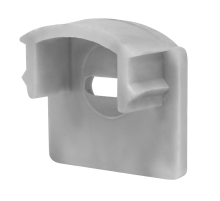 Заглушка торцевая для профиля ELF-ПН1216, с отверстием