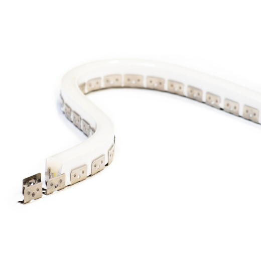 Профиль алюминиевый накладной гибкий ELF, 1000х10х10мм