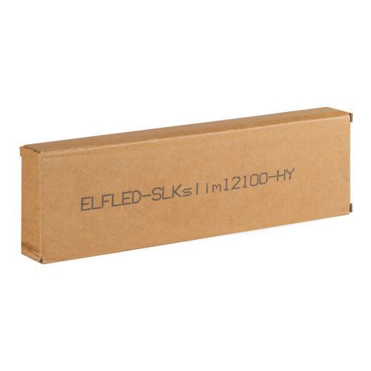 Блок питания герметичный плоский для параллельного подключения ELFLED, 12В, 100Вт, металл, IP68