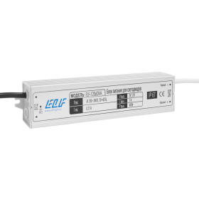 Блок питания герметичный ELFCompact, 12В, 60Вт, металл, IP67