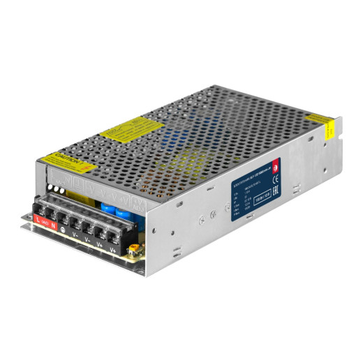 Блок питания интерьерный ELF, 12В, 150Вт, компактный металлический перфорированный корпус (JH)