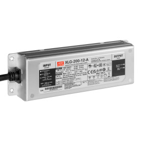 Блок питания Mean Well, герметичный, XLG-200-12A, в металлическом корпусе