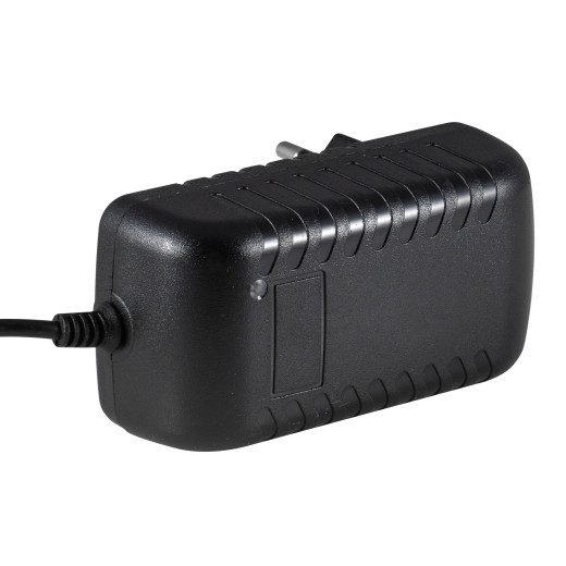 Адаптер сетевой ELFLED 12В, 2A, 24W (черный корпус) со штекером 5,5мм