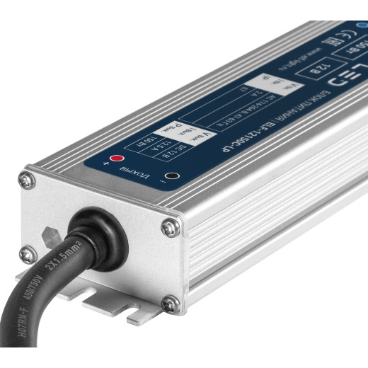 Блок питания герметичный компактный ELF, 12В, 150Вт, металл, IP67