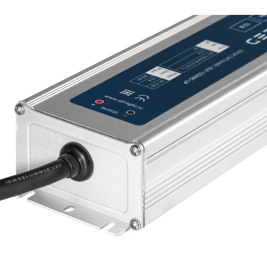 Блок питания герметичный компактный ELF, 12В, 300Вт, металл, IP67