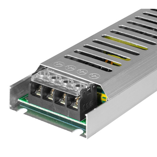 Блок питания интерьерный ELF, 24В, 100Вт, ультратонкий металлический перфорированный корпус