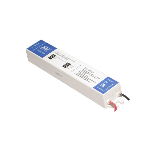 Блок питания ELF, 12В, 15Вт, в пластиковом корпусе, IP67