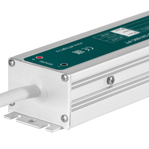 Блок питания герметичный компактный ELFLED, 24В, 100Вт, металл, IP67