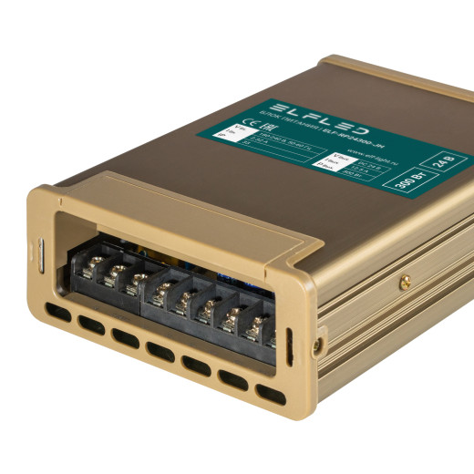 Блок питания уличный дождезащитный ELF, 24В, 300Вт