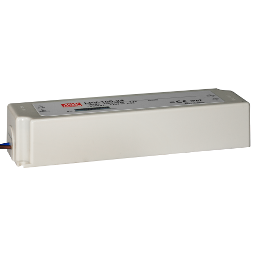Блок питания Mean Well, герметичный, LPV-100-24, в пластиковом корпусе