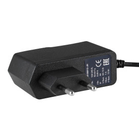 Адаптер сетевой ELFLED 12В, 1A, 12W (черный корпус) со штекером 5,5мм