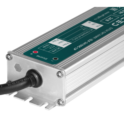 Блок питания герметичный компактный ELF, 24В, 100Вт, металл, IP67