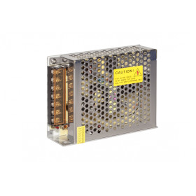 Блок питания интерьерный ELF, 12В, 100Вт, компактный металлический перфорированный корпус