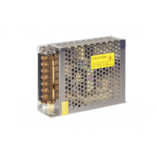 Блок питания интерьерный ELF, 12В, 100Вт, компактный металлический перфорированный корпус