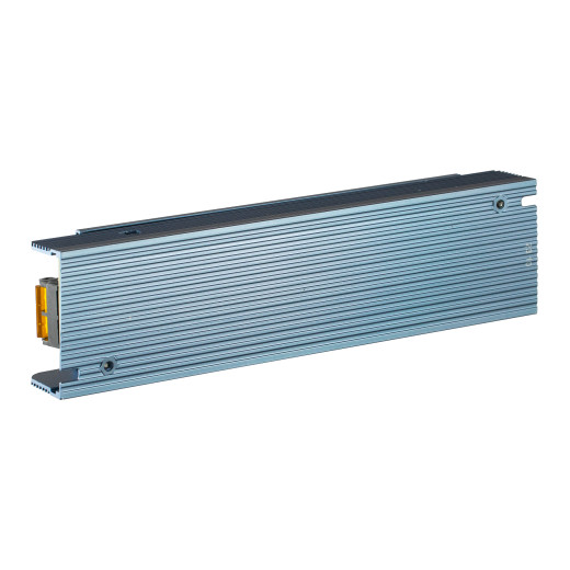 Блок питания интерьерный ELF, 24В (adj), 200Вт, плоский металлический перфорированный корпус черный