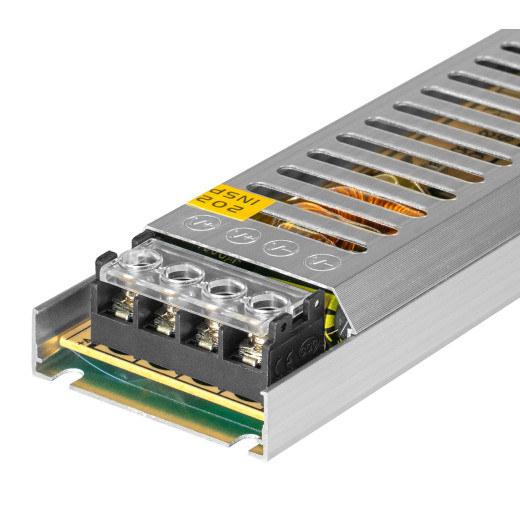 Блок питания интерьерный ELF, 24В, 200Вт, ультратонкий металлический перфорированный корпус