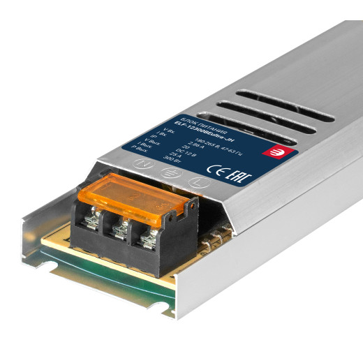 Блок питания интерьерный ELF, 12В, 300Вт, ультратонкий металлический перфорированный корпус с кулером