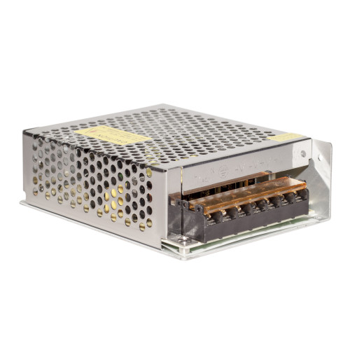 Блок питания интерьерный ELF, 12В, 100Вт, компактный металлический перфорированный корпус