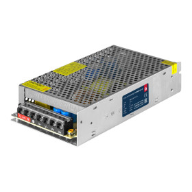 Блок питания интерьерный ELF, 12В, 200Вт, компактный металлический перфорированный корпус (JH)
