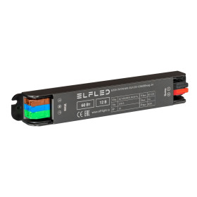 Блок питания интерьерный ELFLED WAG, 12В, 60Вт, компактный металлический корпус с ваггами