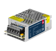 Блок питания интерьерный ELF, 12В, 36Вт, компактный металлический перфорированный корпус (JH)