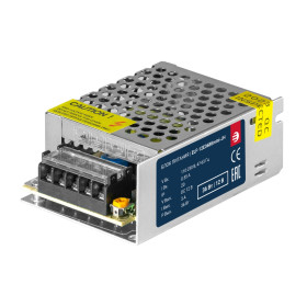 Блок питания интерьерный ELF, 12В, 36Вт, компактный металлический перфорированный корпус (JH)