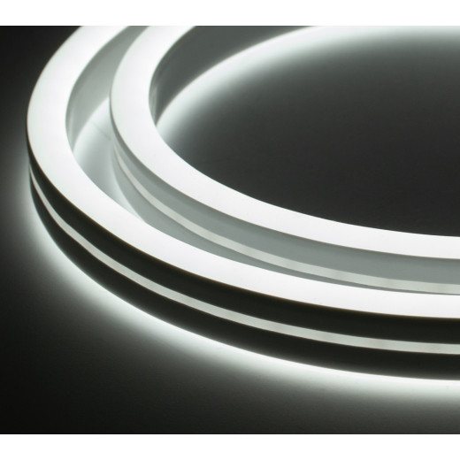 NeonLine ELFLED PVC интерьер, двусторонний, бок.изгиб, 12В, IP20, 8мм, 1м, крат.реза 1см, белый