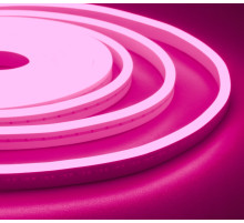 NeonLine ELF PVC интерьерный, боковой изгиб, 12В, IP20, 8мм, 1м, кратность реза  1см, розовый