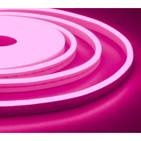 NeonLine ELF PVC интерьерный, боковой изгиб, 12В, IP20, 8мм, 1м, кратность реза  1см, розовый
