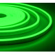 NeonLine ELF PVC интерьерный, боковой изгиб, 12В, IP20, 8мм, 1м, кратность реза  1см, зеленый
