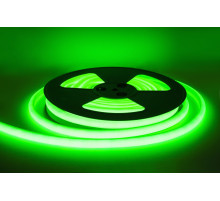 NeonLine ELF, фронтальный изгиб, 12В, IP68, 14мм, 10м, зеленый