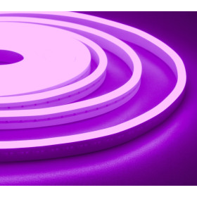 NeonLine ELF PVC интерьерный, боковой изгиб, 12В, IP20, 6мм, 1м, кратность реза  1см, фиолетовый